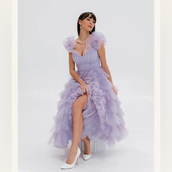 Lavender Tulle Gown “She’s a Princess” - Picture 2 of 6